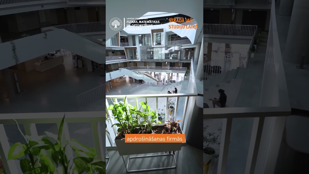 Strādā jau studiju laikā! Matemātika=LU