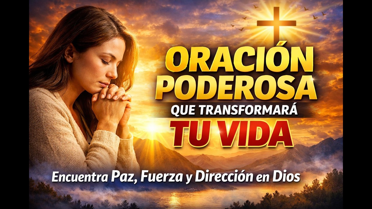 ORACIÓN PODEROSA QUE TRANSFORMARÁ TU VIDA | Encuentra Paz, Fuerza y ...