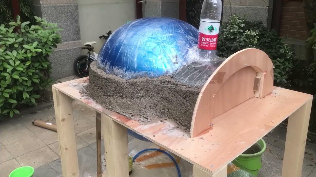 DIY Perlite/vermiculite Pizza OVEN step by step with project design 🍕
