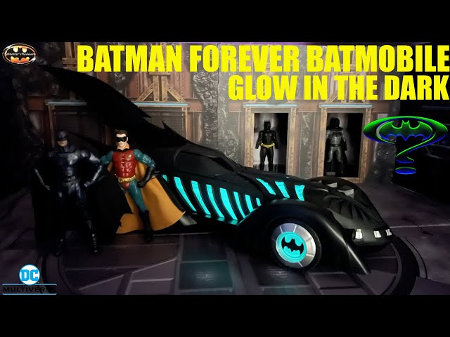 McFarlane DC Multiverse Batman Forever Batmobile Glow In The Dark