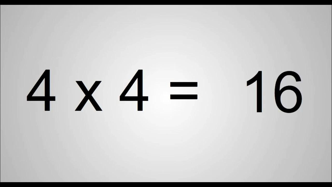 Math Facts Practice Multiply 1 to 5 - YouTube