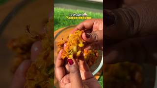 Lehsuni Corn Pakode Recipe🧄🌽 #pakode #streetstyle #streetfood #streetfoodindia #shorts #ytshorts
