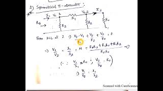 Symmetrical pi (π)-Attenuator | Network Analysis | Rampelli Manojkumar | BVRITH | IITG | NITK
