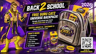 Downlaod and Enter to Win! Guru Catz Back to School Style! 🎒