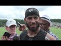 Jessie Bates III & other Falcons after joint practice with the Tennessee Titans | Atlanta Falcons