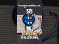 SPI Explained - ESP 32 - 57,600 Pixels Only5Pins -- Electronics Explained Fast #4