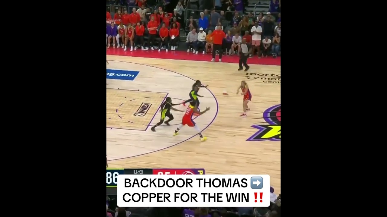Kahleah Copper with the GAME WINNER π