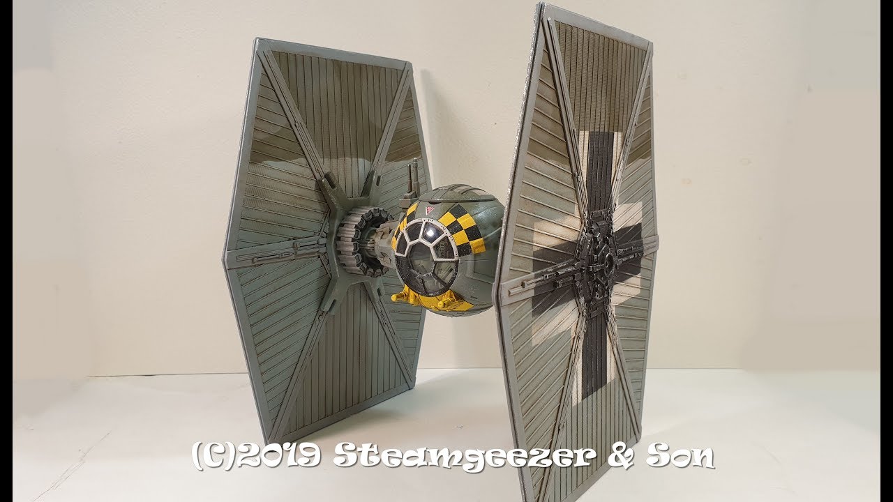 Building the Revell Special Forces TIE fighter, Luftwaffe edition!