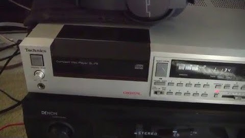 Technics SL-P8 from 1984