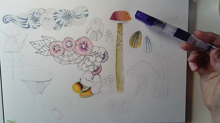 Sketchbook Experiments | Vlog | Angela Porter - Ar...