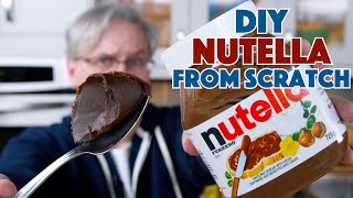 DIY Nutella Recipe Crema di Gianduja Ricetta & Taste Off With Fake Nutella Brands!