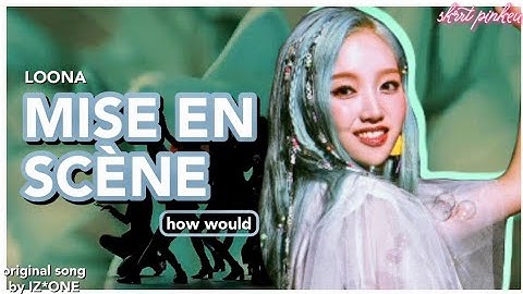 how would LOONA sing "Mise-en-Scène" by IZ*ONE? | line distribution