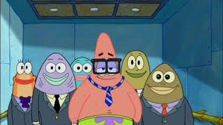 Patrick in an elevator for 10 minutes