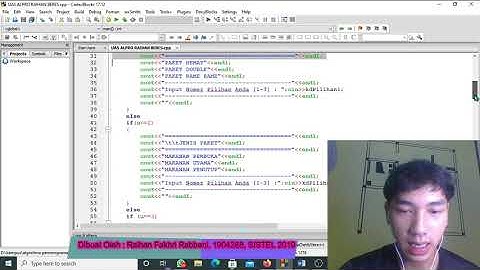 Program C++ Cafe Shop