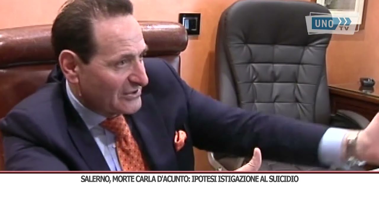 SRV SALERNO, MORTE CARLA D'ACUNTO IPOTESI ISTIGAZIONE AL SUICIDIO
