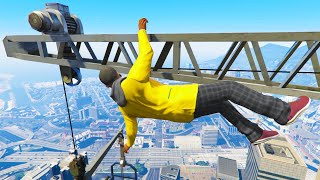 GTA 5 Funny/Crazy Jump Compilation #8 (GTA V Fails Funny Moments)