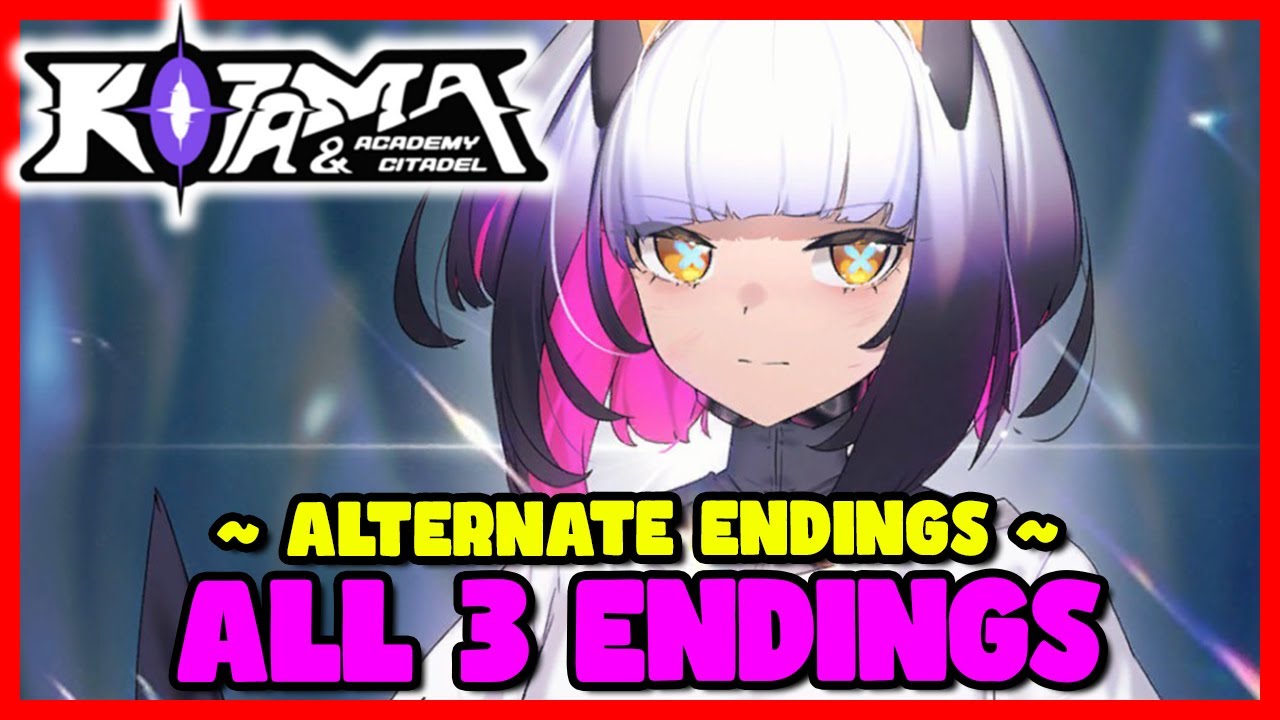 Академия Котама Цитадель (англ.): Получение концовки и всех 3 концовок, которые вы можете увидеть.
