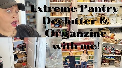 *NEW* PANTRY DECLUTTER & ORGANIZE 2022!