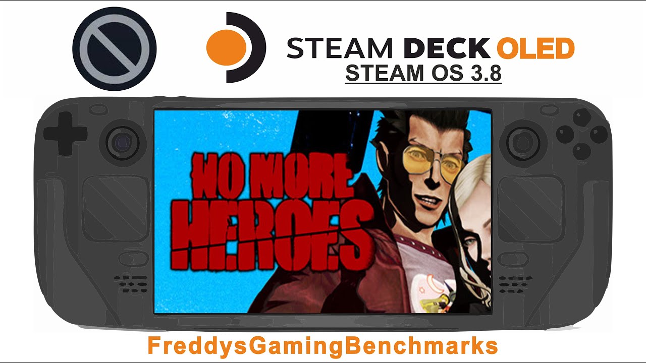 No More Heroes on Steam Deck OLED with Steam OS 3.8
