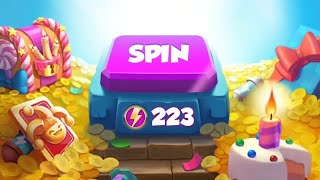 Coin Master Plus 223 Tokens Thor Wheel 