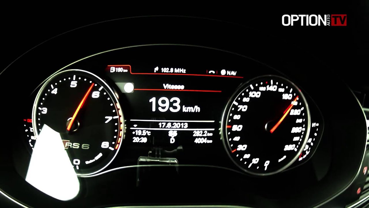 ★ 0-270 km/h • Audi RS 6 Avant (Option Auto)