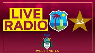 ?LIVE RADIO | West Indies v Pakistan | 4th Osaka Presents PSO Carient T20 Cup Match