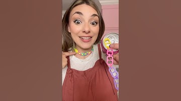 Let’s start our DIY summer with soda tab necklace! 🤩✨ #diy #braceletmaking