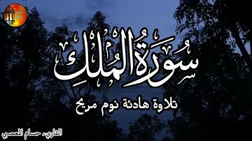 سورة الملك |المنجية من عذاب القبر| تلاوة هادئة قبل النوم 💚 لنوم مريح وخالي من القلق والتوتربإذن الله