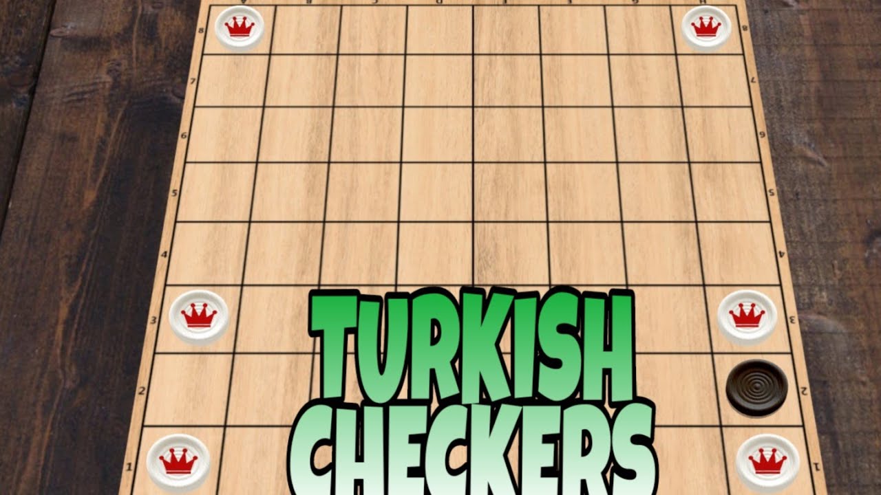 Turkish Checkers, Board Game