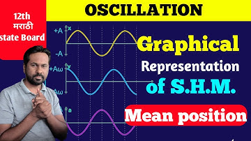 Graphical Representation of SHM starting from mean position #shm 