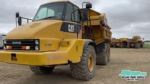 2006 CAT 730 Articulated Dump Truck with New Transmission   #9738 DP