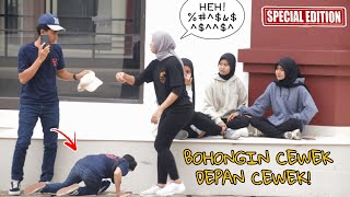 DIK3ROYOK CEWEK! BOHONGIN CEWEK DEPAN CEWEK - Part75