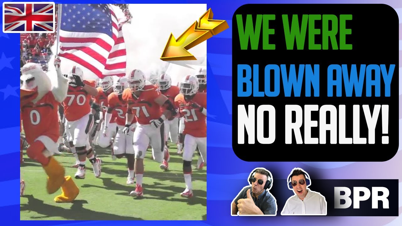 Best College Football Entrances Reaction Brits React YouTube best-college-football-entrances-reaction-brits-react-youtube