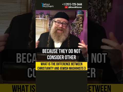 3️⃣ Christianity and mashichists. Similarities and differences #Torah #shorts