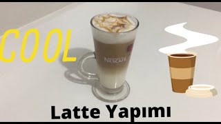 Süt Köpürtücü İle Latte Yapımı Making Latte With Milk Frother