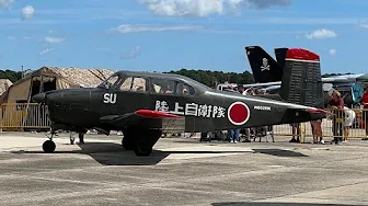 Fuji LM-1 Nikko Takeoff and Taxi at NAS Wildwood NJ Airfest Aug-31-2025