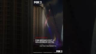 Fire breaks out at Millennium Hotel