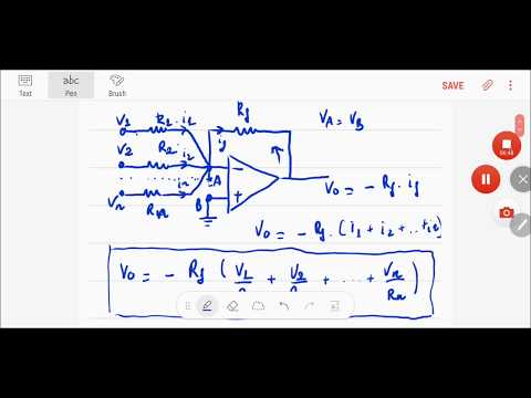 Video OpAmp #06: Mạch cộng đảo - youtube