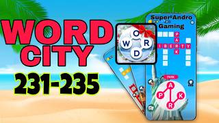 WORD CITY Connect Word Game level 231 232 233 234 235 screenshot 1