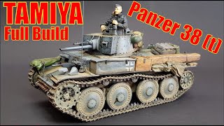 Panzer 38 (t) Tamiya 1/35 Baubericht / Full build
