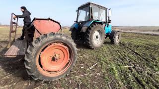 картинка: Підживлюємо пшеницю на МТЗ-892.2 і СЗ-3,6 по 150 кг селітри