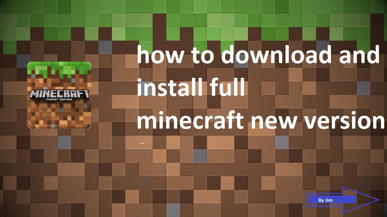 how to download and install full minecraft new version free YouTube