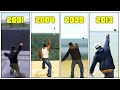 GRENADES vs WATER in GTA games! (Evolution 1999 - 2020) - SA gone bad?