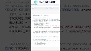 How to Get the URL While Creating a Stage Object in Snowflake?
