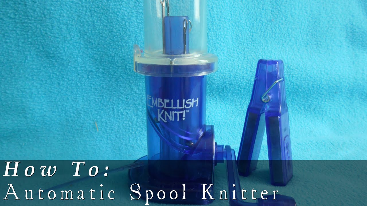 Automatic Spool Knitter { iCord Maker } 