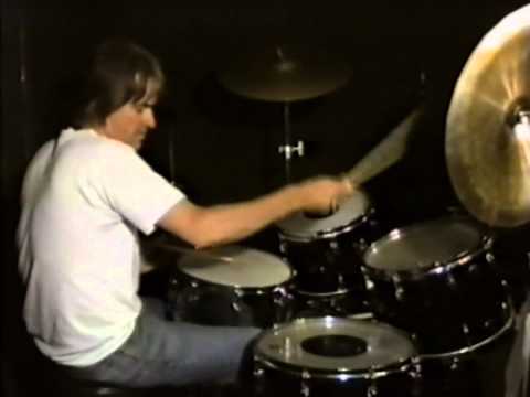 (Yardbird/ Renaissance) Jim McCarty's drum instruction video (part 1 of 5)
