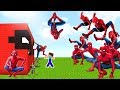 APOCALIPSIS DE SPIDERMAN EN MINECRAFT - RETO DE LA BASE VS APOCALIPSIS DE LOS VENGADORES