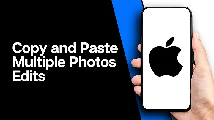 How to Copy and Paste Edits From One Photo to Multiple Photos on iPhone