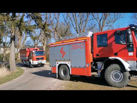 Zgrupowanie strażaków w Mielenku Drawskim