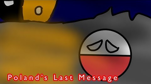 1939- Poland’s Last Radio Broadcast Countryballs